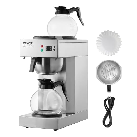 VEVOR Commercial 12-Cup Coffee Maker
