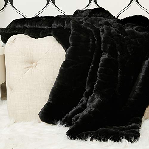 Cozy Acres 72x60 Four Seasons Blanket Black X-Large, XL 72"" x 60"""