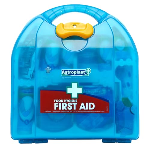 Astroplast Hospital Grade 1-50 Person HSE Compliant First Aid Kit - Premium Integrated Carry Handle & Wall Mountable - Ideal for Home, Wokplace, Sports - Mezzo First Aid Box