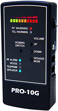 Spy-Hawk Security Products Spy Hawk Pro-10G is Number 1 GPS Tracker Finder, RF Bug and Phone Tap Detector