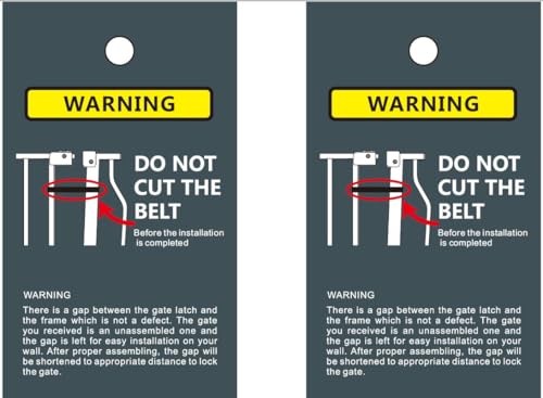 Babykins Auto Close Baby Safety Gate for Kids | Dog Gate with Easy Walk-Thru | Child Gate | Baby Gate for House, Stairs, Door | Safety Gate for Baby 75cm-85cm