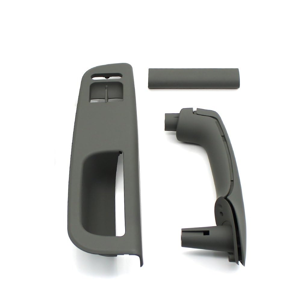 Hhfksci Gray 4Pcs Car Interior Door Pull Handle For Vw For Bora For Golf 4 Mk4 For Jetta 1999-2004 Lhd Car Window Switch Cover Panel Door Pull Grab Handle(Gray 4Pcs)