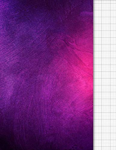 Knitting Graph Paper Notebook: 4:5 Ratio | Blank Knitters Design Journal | 120 pages | Letter Format 8.5"x11" | Purple Violet Cover