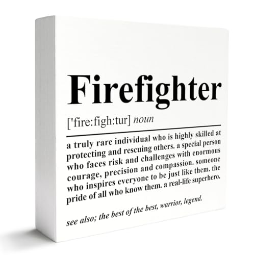 Firefighter Gift for Men Women, Appreciation Thank You Gift for Firefighter, Fireman Christmas...
