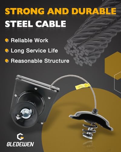 Image of Spare Tire Carrier, Compatible with 2000-2006 Toyota Tundra, Spare Tire Mount under Frame, Spare Tire Hoist, 5th Wheel Towing Winch with Offset Cable, Replaces# 519000C010, 519000C060, 924-529