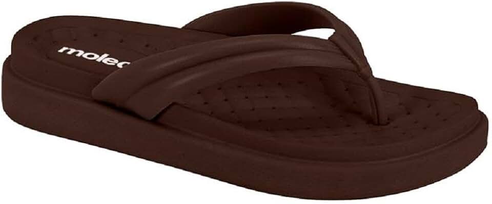 Chinelo De Dedo Feminino Plataforma Moleca Conforto 5554.100