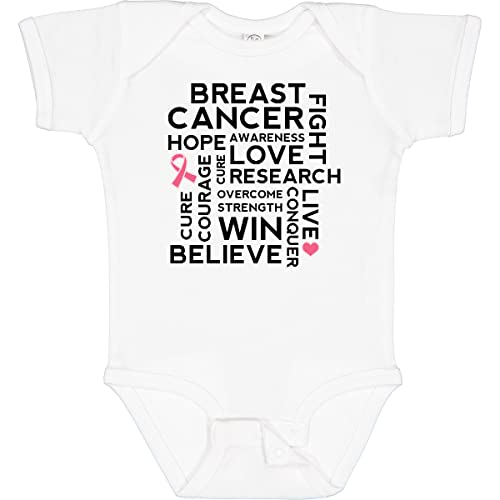 inktastic Breast Cancer Awareness Month Saying Baby Bodysuit