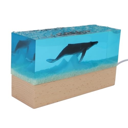 Veilleuse Océan 3D lampe de chevet LED USB paysage marin adulte enfant