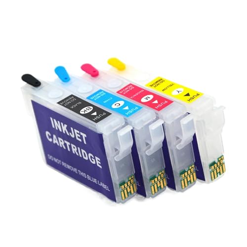 ELUPNMF Cartucho de Recarga de Tinta Compatible de 4 Colores para Modelos XP235 XP245 XP247 XP255 XP257 XP332 XP335 XP342 XP345 XP352 XP355 XP432 XP435