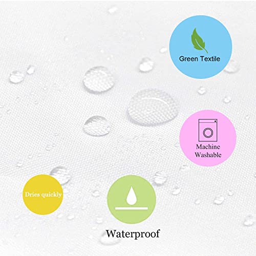 Hot Pink Flamingo Shower Curtain, Ptrxobj Botanical Leaves Floral Bathroom Shower Curtain Set, Plants Nature Bath Decor Accessories Shower Curtain For Bathroom Bathtub With Hooks, 69 X 72 Inch #TOP2