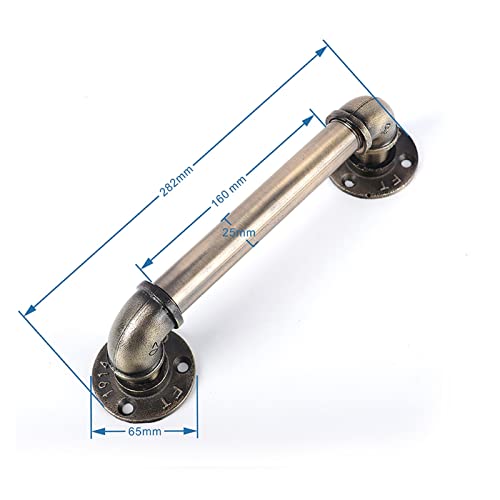 �؍ރh�A�̂��߂�6.6�t�B�[�g�A���e�B�[�N�u�����Y�^�J���S�[���h�X�`�[���X���C�f�B���O�[���h�A�n�[�h�E�F�A�L�[�� �X���[�Y�ŐÉ�(8in handle)