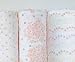 SwaddleDesigns Cotton Muslin Squares, Set of 3, 27x27 inches, Pink Heavenly Floral