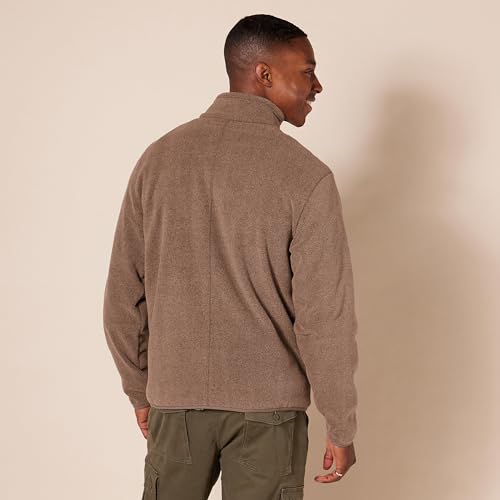 Image of Amazon Essentials Men's Full-Zip Polar Fleece Jacket, Warm, Soft with Zippered Pockets for Cold Outdoor Weather (Available in Big & Tall)