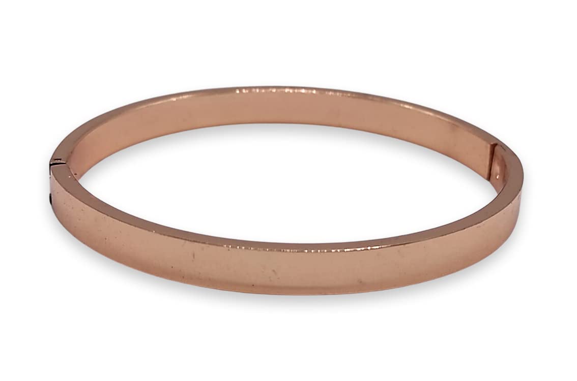 Ervio Stainless Steel Rose Gold Kada Bracelet Fits All Gift for Men Women and Boys Sleek Rose Gold Kadaa Bracelet for Men (B0BZW5F3PJ) Amazon Price History, Amazon Price Tracker