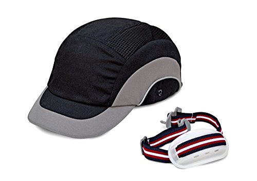 EX. ハードキャップA1+ ブラックグレー 顎紐付き EXJPHD-BG1