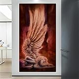 5D Diamant Peinture Déesse des ailes d'ange 40x80cm Kit de Peinture Diamant par numéro, Grande Bricolage Diamond Painting Point de Croix Peinture Strass Broderie Art Craft Home Décoration Murale