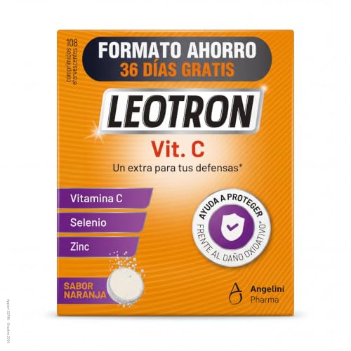 Leotron Defensas - Vitamina C - Formato 72+36 cápsulas