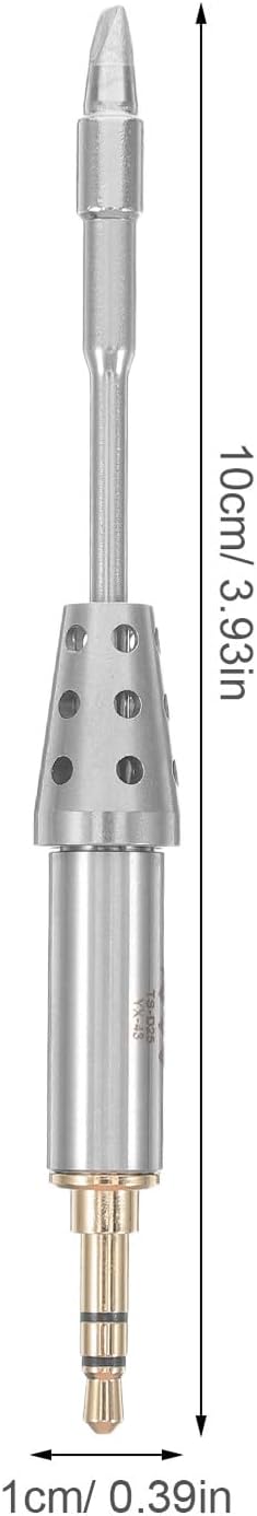 SOLUSTRE Replacement Soldering Iron Tips with Screw Thread for Ts80p Ts80 Cordless Soldering Station Accessories for Welding and Repair Tools