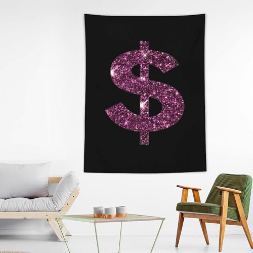Tapiz de dólar divertido para decorar tu dormitorio con un estilo estético y moderno 3