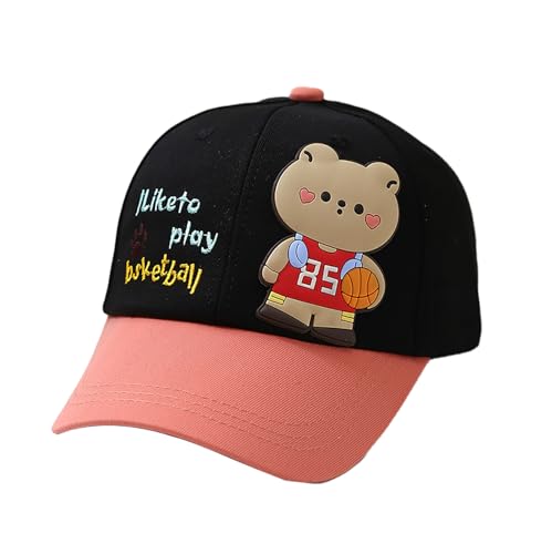 Kids Baseball Cap Breathable Sun Hat Cute Cartoon 1-7 Years Old4