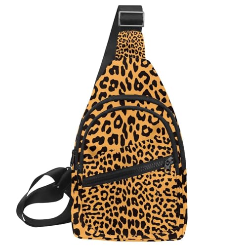 Bolsa cruzada de leopardo para hombre: tu mochila de hombro ideal para la ciudad