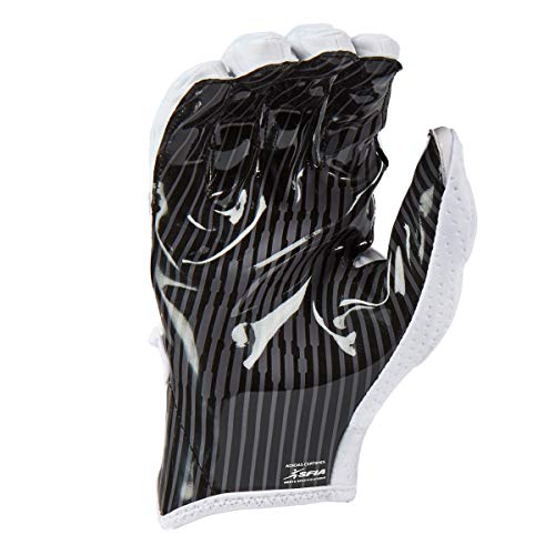 Adidas Freak 5.0 Padded Adult Football Receiver Glove, White/Black, X-Large #TOP2