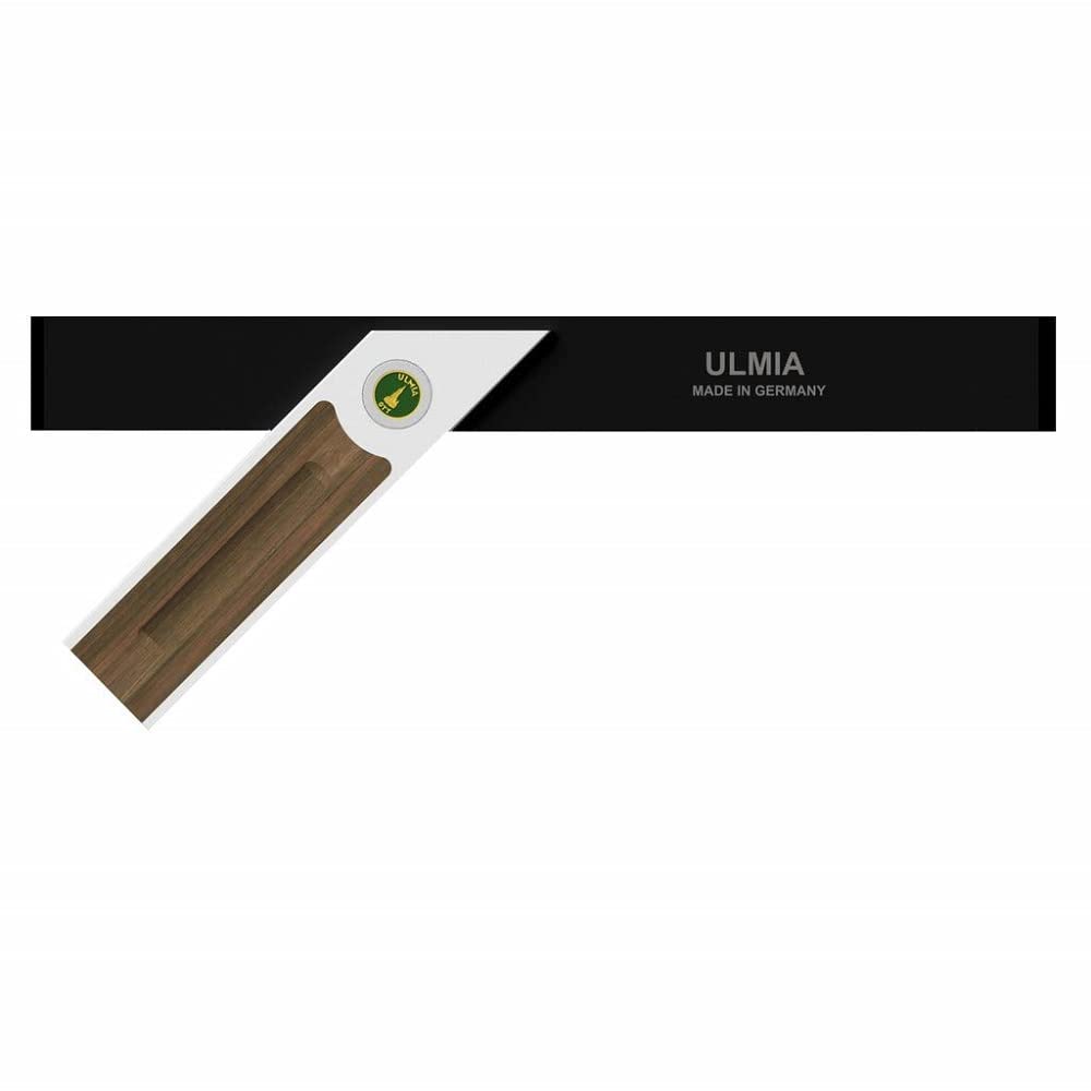 Squadra Multiangolare Di Precisione Ulmia - 350mm, Per Angoli 45/135&deg;, Con Inserti In Noce