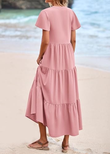 Image of KIRUNDO Summer Maxi Dresses for Women 2026