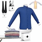 【REFROISSEUR AUTOMATIQUE】Transformez votre placard en pressing personnel grâce à notre fer à repasser automatique de pointe ! Son plateau ajustable, équipé de 109 orifices de vapeur, vous permet de repasser simultanément plus de 4 vêtements (costumes, robes, pantalons). Profitez de 30 minutes d'utilisation continue à 60-70 °C pour un défroissage efficace.