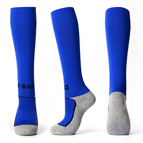 Aii 5 Pairs Kids Soccer Socks Boys Girls High Tube Long Knee Athletic Football Socks (4-18 Years Little Kid/Big Kid) … #TOP1