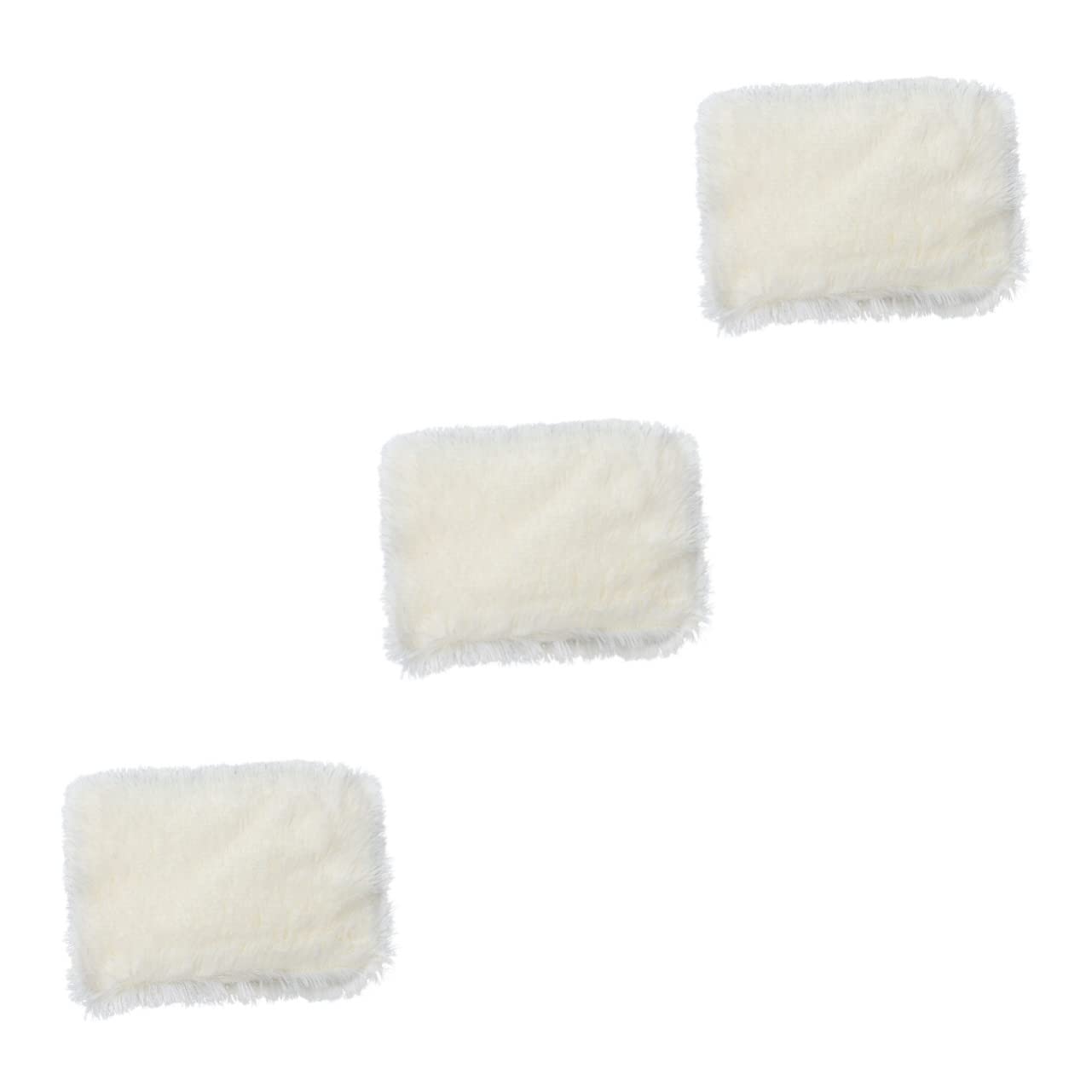 Tapis de couchage chaud en peluche lot de 3 matelas confort pour animaux