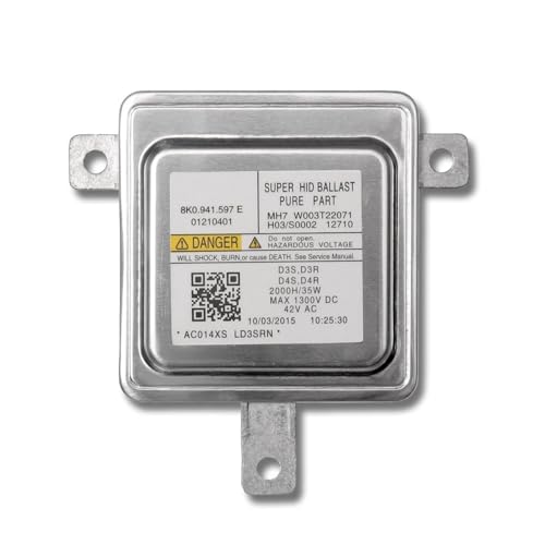 Ampoules D3S et ballast 8K0941597E pour réparer le phare xénon clignotant d'une Audi Q5
