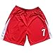 LeenBD L. Diaz No #7 Lpool Kids Soccer Jersey Shirts Football Futbol Socks Set Youth Sizes (Red, 26 (8-9 Years Old))