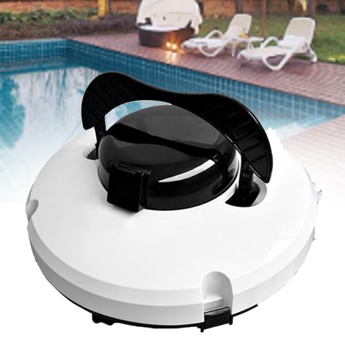 PweKzxt Robot Aspirador automático para Piscinas, con batería y certificación IPX8, inalámbrico, portátil, con Filtro de 180 μm de precisión