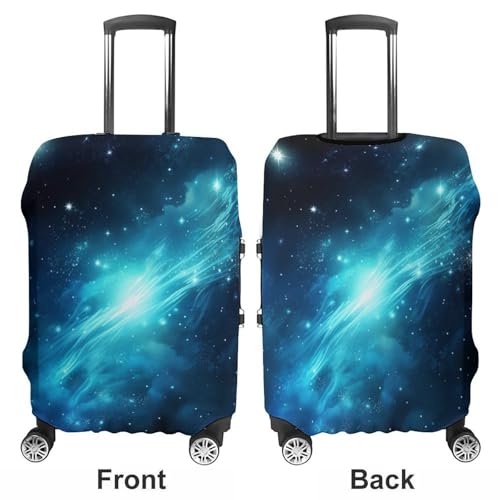 Travel Luggage Cover Protectors Elastic Anti-scratch Suitcase Cover Washable Luggage Sleeve Beautiful Stars Suitcase Cover Protector Fit 18-32 Inch Suitcases Travel Accessories L3