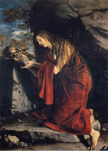 Cuadro de Santa Maria Maddalena Orazio Gentileschi para decorar la pared del salón