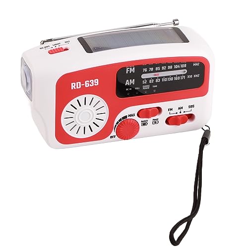 Radio d'urgence manivelle solaire : restez connecté sans électricité