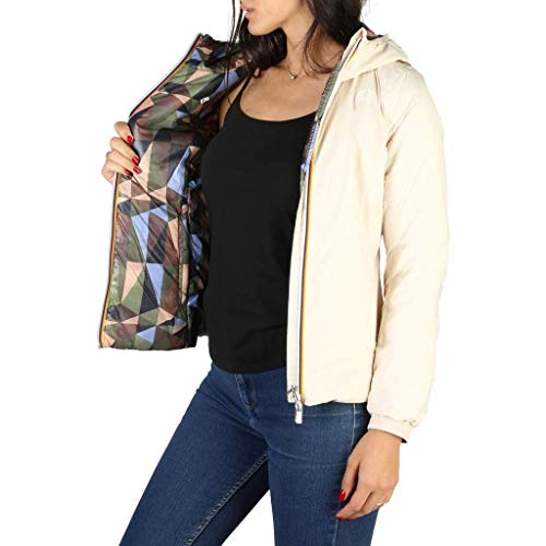 K-Way K007FG0 Blouson compact unisexe coupe ajustée avec capuche intégrée - 6