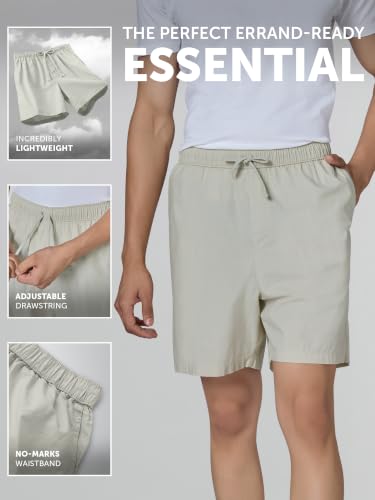 Image of XYXX Zen Solid Shorts for Men with Side Pockets and Drawstring |Relaxed Fit Shorts