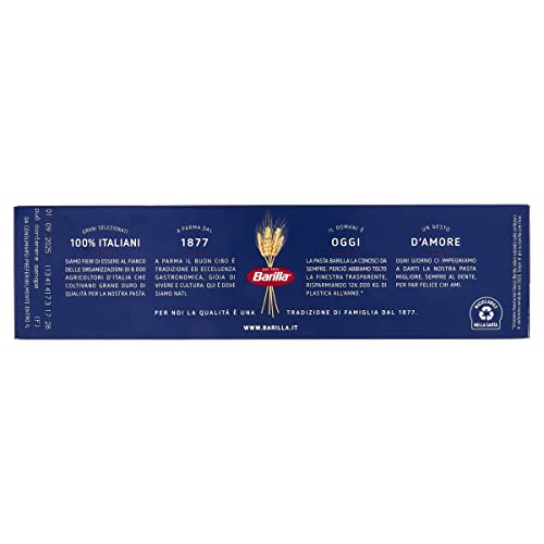 Barilla Classique Spaghetti n. 5 à la semoule de blé dur toujours al dente 1 kg 'emballage peut varier - vue 4