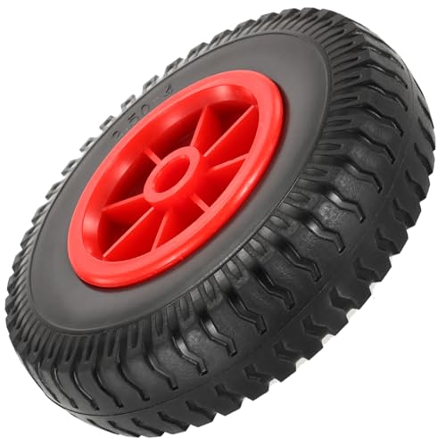 Pneus de chariot de kayak increvables avec noyau nylon anti-choc