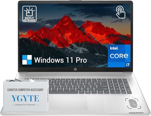 HP 17 Touchscreen Laptop, 17.3" HD+ Touch, Intel Core i7 miniatura 1