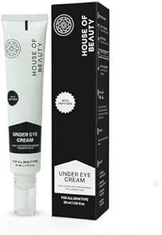 HOUSE OF BEAUTY Under Eye Cream with Juven-Eye Peptide, Hyaluronic Acid and Niacinamide for Dark Circles, Fine Lines, Dehydration and Puffy Eyes for Men & Women - (30 ml)