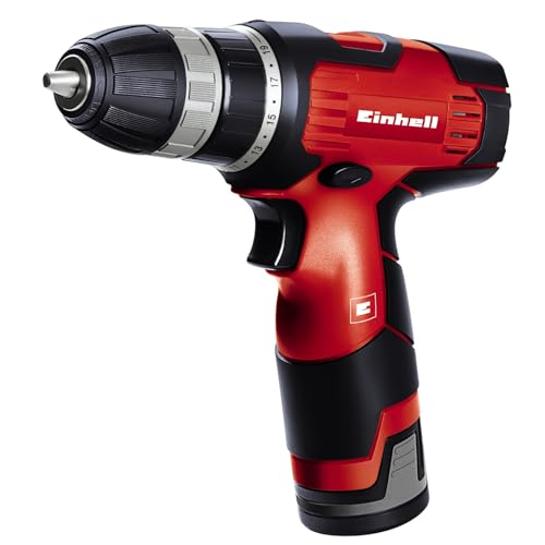Einhell Taladro Destornillador Inalámbrico A Batería - Th-Cd 12 Li 12 V, 1.3 Ah, 22 Nm, Parada Rápida, 20 Pasos De Par, Bloqueo Del Eje, Incluye Batería Recargable Y Cargador, Color Rojo Einhell Taladro Destornillador Inalámbrico A Batería - Th-Cd 12 Li 12 V, 1.3 Ah, 22 Nm, Parada Rápida, 20 Pasos De Par, Bloqueo Del Eje, Incluye Batería Recargable Y Cargador, Color Rojo