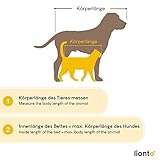 lionto Hundebett mit Wendekissen und waschbarem Bezug, formstabiles Hundekörbchen mit Anti-Rutsch-Noppen, 83x63 cm, kuscheliges Heimtierbett für Hunde und Katzen mit Plüsch, schwarz