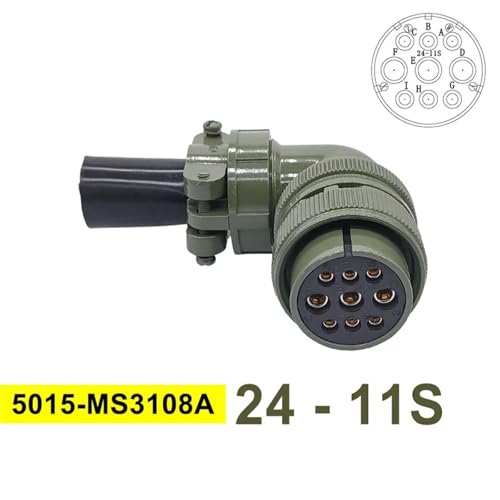 Prise MIL STD MS3102A pour câblage de panneaux de commande d'atelier - 2