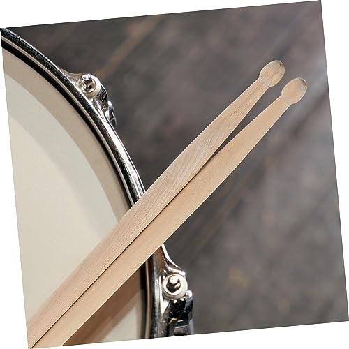 Baquetas para percusión madera maple tamaño 5A beige miniatura 3