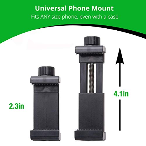 KobraTech Smartphone Video Rig - The UltraGrip Pro iPhone Rig & Single Grip Handle - with Phone Mount & Bluetooth Remote - Thumbnail 4