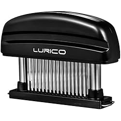 Ablandador De Agua Para Que Sirve LURICO Herramienta de ablandamiento de Carne, Ablandador de Carne,ablandador de Cuchilla de Aguja Ultra Afilada de Acero Inoxidable 48 para ablandar Carne de Res, Cerdo, Pollo, Apto para lavavajillas