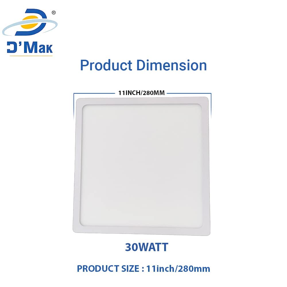 D'Mak White LED Panel Lights - Modern Ceiling Fixtures -14 D'Mak White LED Panel Lights - Modern Ceiling Fixtures -14